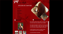 Desktop Screenshot of monastylecoiffure.com